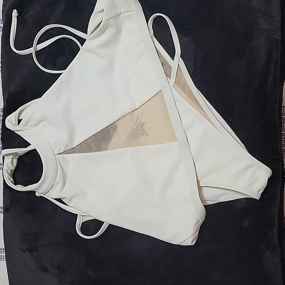 Lovers + friends white swimsuit